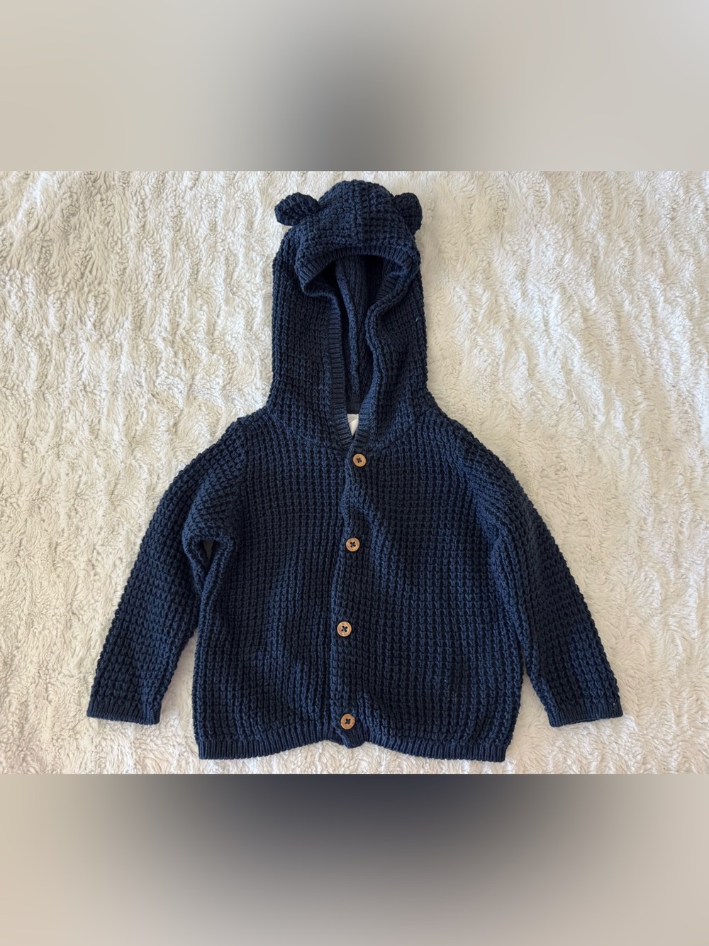 Baby Boy Crochet Sweater